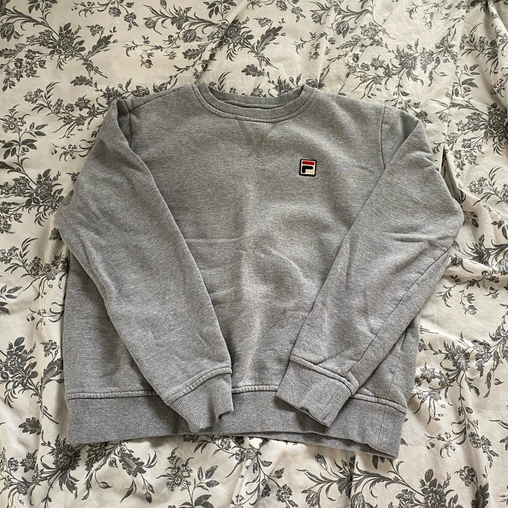 Fila Gray Crewneck Sweatshirt